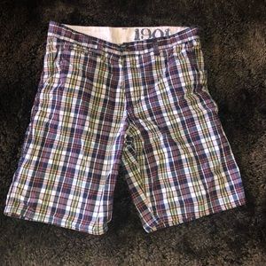 1901 Men’s Plaid Shorts Size 36